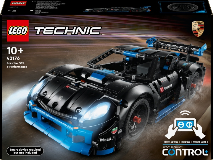 LEGO Technic 42176 - Porsche GT4 e-Performance raceauto in de groep SPEELGOED, KINDER- & BABYPRODUCTEN / Speelgoed / Bouwspeelgoed / Lego bij TP E-commerce Nordic AB (C75465)