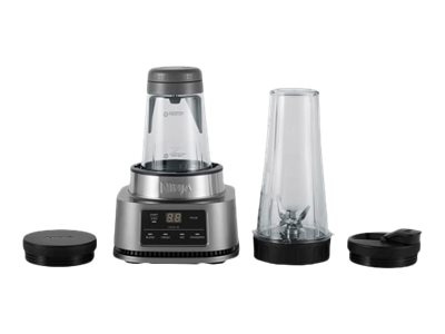 Ninja Foodi Power Nutri CB100EU Blender Crush-function PowerMix-function Blend-function Blend-function Silver in de groep HUISHOUDEN & TUIN / Huishoudelijke apparaten / Keukentools & -apparatuur / Mixers & Blenders bij TP E-commerce Nordic AB (C75796)