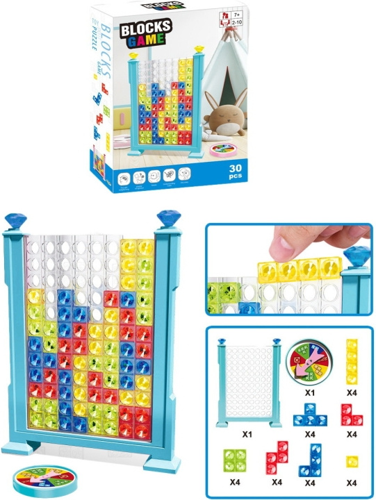 Techwo Blokken Spel Tetris in de groep SPEELGOED, KINDER- & BABYPRODUCTEN / Spelletje / Kinderspellen bij TP E-commerce Nordic AB (C76110)
