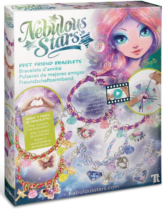 Nebulous Stars Beste vriend armbanden - kartonnen set in de groep SPEELGOED, KINDER- & BABYPRODUCTEN / Speelgoed / Ambachten bij TP E-commerce Nordic AB (C76117)
