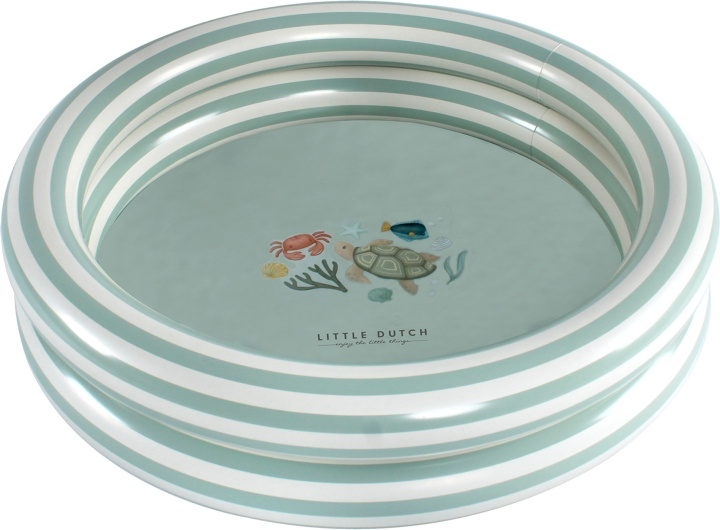 Little Dutch Fresh Greens zwembad, 80 cm, lichtgroen in de groep SPEELGOED, KINDER- & BABYPRODUCTEN / Buitenspeelgoed / Badspeelgoed bij TP E-commerce Nordic AB (C76170)