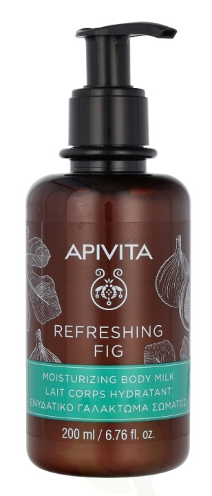 Apivita Refreshing Fig Moisturizing Body Milk 200 ml in de groep BEAUTY & HEALTH / Huidsverzorging / Lichaamsverzorging / Body lotion bij TP E-commerce Nordic AB (C76318)