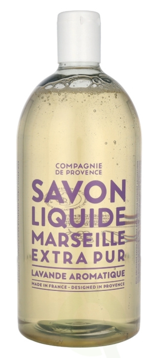 Compagnie De Provence Marseille Liquid Soap 1000 ml Aromatic Lavender in de groep BEAUTY & HEALTH / Huidsverzorging / Lichaamsverzorging / Bad- en douchegels bij TP E-commerce Nordic AB (C76370)