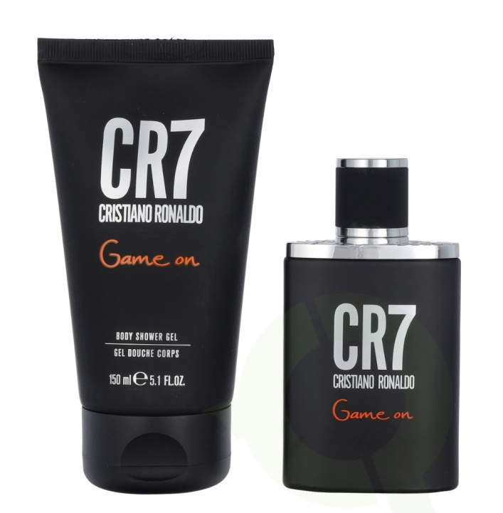 Cristiano Ronaldo CR7 Game On Giftset 180 ml Edt Spray30ml/Showergel 150ml in de groep BEAUTY & HEALTH / Cadeausets / Cadeausets voor hem bij TP E-commerce Nordic AB (C76427)