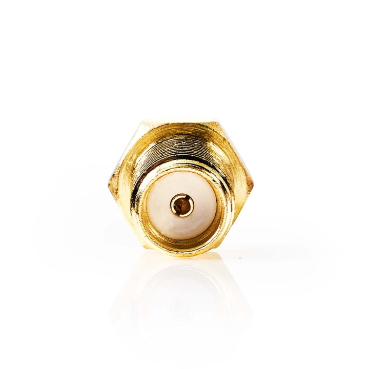 Nedis SMA-Adapter | SMA Female | TS9 | Verguld | 50 Ohm | Recht | Koper | Goud | 2 Stuks | Doos in de groep HOME ELECTRONICS / Kabels & Adapters / Antennekabels & Accessoires / Accessoires bij TP E-commerce Nordic AB (C76681)