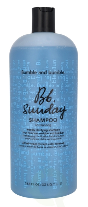 Bumble and Bumble Bumble & Bumble Sunday Shampoo 1000 ml in de groep BEAUTY & HEALTH / Haar & Styling / Haarverzorging / Shampoo bij TP E-commerce Nordic AB (C77032)