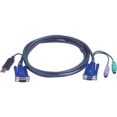 ATEN 2L-5506UP USB KVM-kabel, 6 m in de groep COMPUTERS & RANDAPPARATUUR / Computerkabels / Overige computerkabels bij TP E-commerce Nordic AB (C77199)