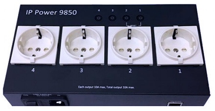 AVIOSYS IP POWER 9850 op afstand bediende voeding met vier stopcontacten in de groep HUISHOUDEN & TUIN / Elektriciteit & Verlichting / Elektrische installatie / Schakelaars bij TP E-commerce Nordic AB (C77284)