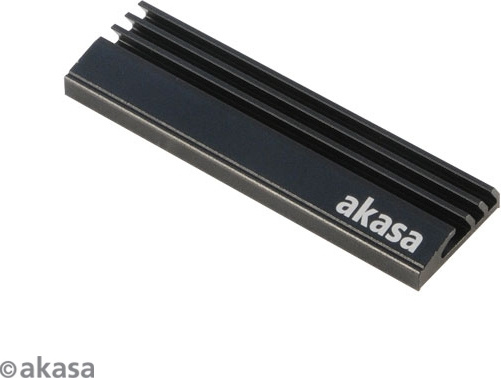 Akasa M.2 SSD heatsink - koellichaam voor M.2 kaart in de groep COMPUTERS & RANDAPPARATUUR / Computeronderdelen / Harde schijven / Chassisventilatoren bij TP E-commerce Nordic AB (C77407)
