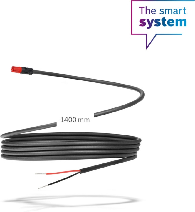 Bosch Lichtkabel voor achterlicht, 1400 mm (BCH3330_1400) in de groep HUISHOUDEN & TUIN / Smart home / Slimme verlichting bij TP E-commerce Nordic AB (C78352)