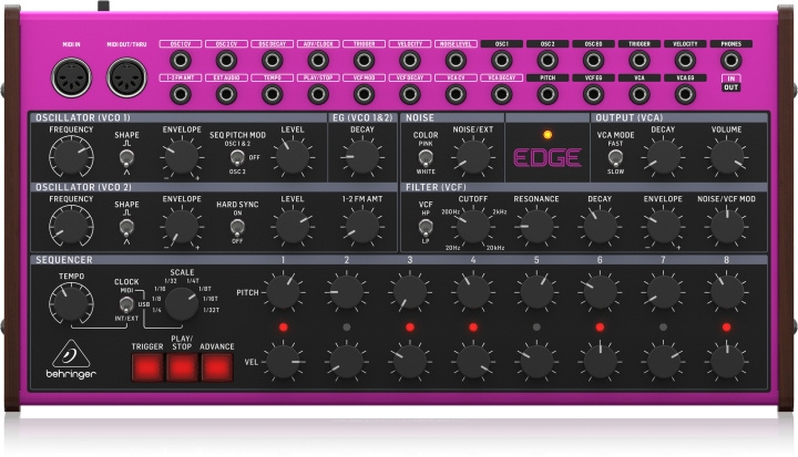 BEHRINGER Edge analoge synthesizer in de groep SPORT, VRIJE TIJD & HOBBY / Hobby / Muziek / Muziekinstrument bij TP E-commerce Nordic AB (C78463)