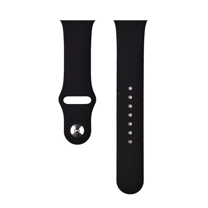 Devia polsband Deluxe Sport voor Apple Watch 41mm/ 40mm/ 38mm zwart in de groep SMARTPHONE & TABLETS / Training, thuis & vrije tijd / Apple Watch & Accessoires / Accessoires bij TP E-commerce Nordic AB (C78549)