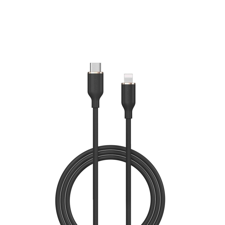 Devia kabel Jelly EC631 USB-C - Lightning 1,2 m 27W zwart in de groep SMARTPHONE & TABLETS / Opladers & Kabels / Kabels / Kabels Lightning bij TP E-commerce Nordic AB (C78637)