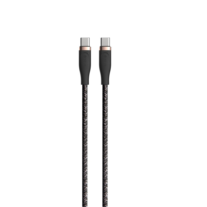Devia kabel Star EC320 PD USB-C - USB-C 1,5 m 60W 3A zwart in de groep SMARTPHONE & TABLETS / Opladers & Kabels / Kabels / Kabels Type C bij TP E-commerce Nordic AB (C78669)