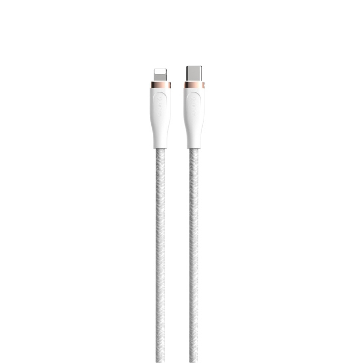 Devia kabel Star EC418 PD USB-C - Lightning 1,5 m 27W 3A wit in de groep SMARTPHONE & TABLETS / Opladers & Kabels / Kabels / Kabels Lightning bij TP E-commerce Nordic AB (C78670)