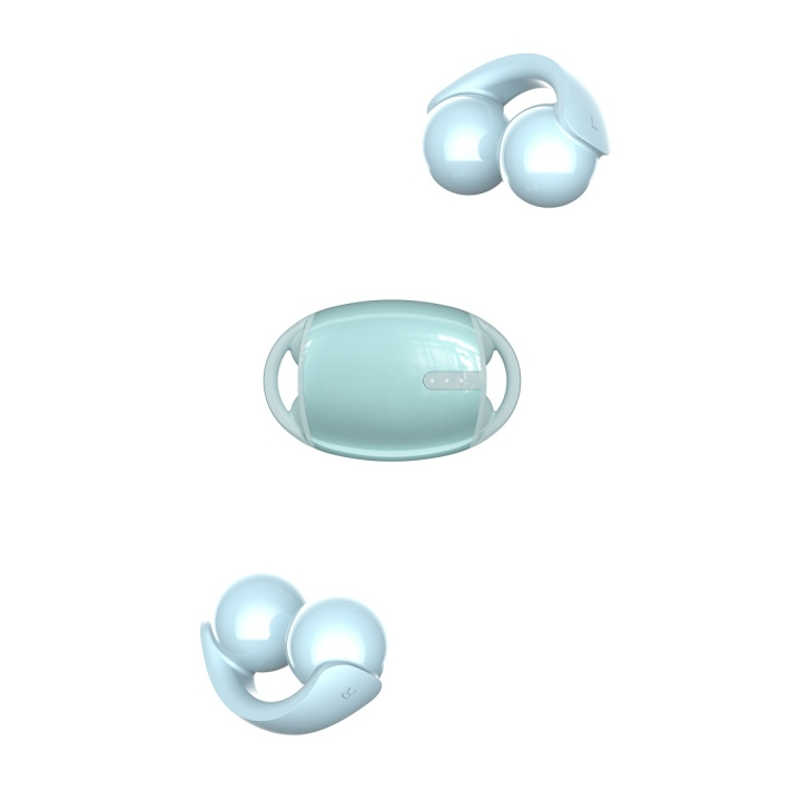 Devia Bluetooth-hörlurar TWS Smart M5 blå in de groep HOME ELECTRONICS / Audio & Beeld / Koptelefoon & Accessoires / Koptelefoon bij TP E-commerce Nordic AB (C78673)