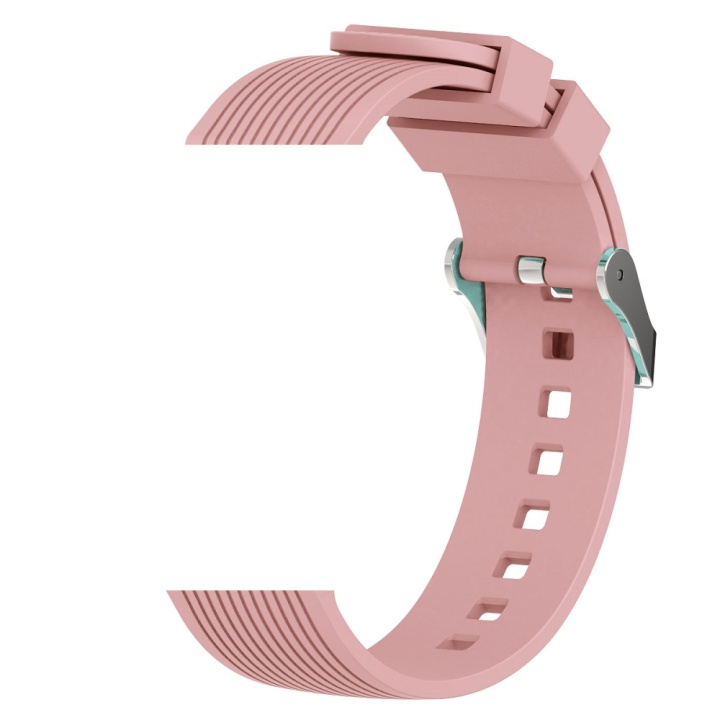 Devia bandje Deluxe Sport voor Samsung Watch 1/2/3 46mm (22mm) roze in de groep SPORT, VRIJE TIJD & HOBBY / Smartwatch & Activiteitsmeters / Accessoires bij TP E-commerce Nordic AB (C78685)