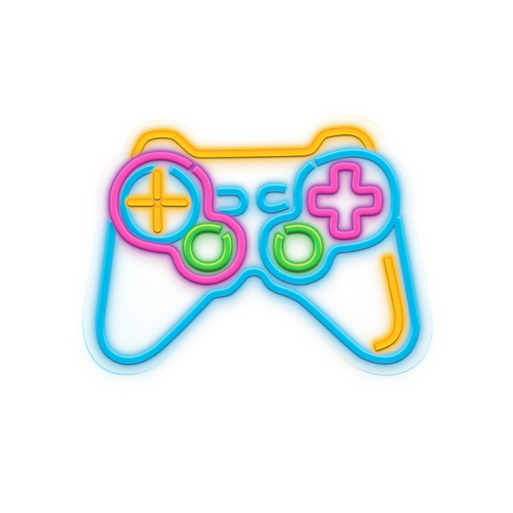 NEOLIA Neon LED Bord - Gamepad, Veelkleurig, Dimbaar in de groep HOME ELECTRONICS / Verlichting / Andere verlichting bij TP E-commerce Nordic AB (C78694)