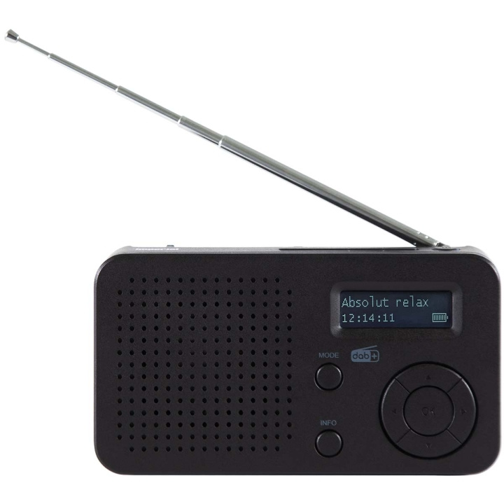 imperial DABMAN 17 draagbare DAB+/FM-radio met Bluetooth zwart in de groep HOME ELECTRONICS / Audio & Beeld / Thuisbioscoop, Hifi en Draagbaar / Radio & Wekkers / Draadloze audiozender bij TP E-commerce Nordic AB (C78743)