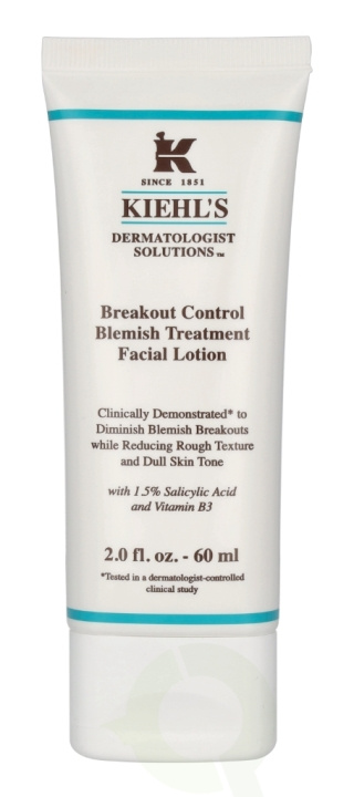 Kiehl\'s D.S. Breakout Control Blemish Treatm. Facial Lotion 60 ml in de groep BEAUTY & HEALTH / Huidsverzorging / Gezicht / Dagcrème bij TP E-commerce Nordic AB (C78863)