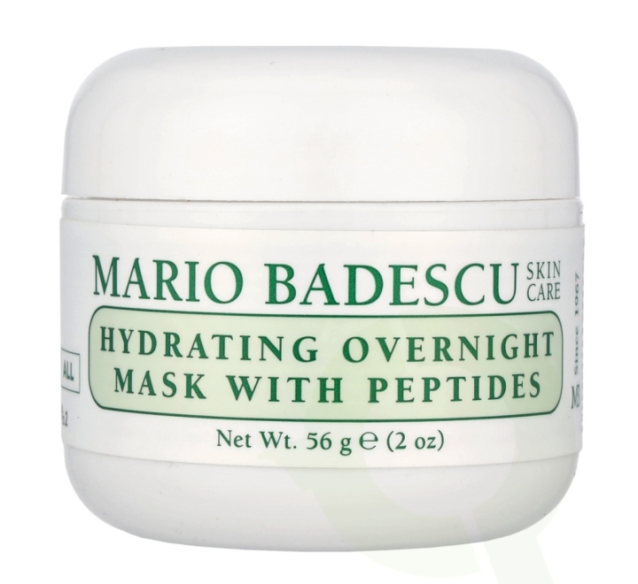 Mario Badescu Hydrating Overnight Mask With Peptides 59 ml in de groep BEAUTY & HEALTH / Huidsverzorging / Gezicht / Nachtcrème bij TP E-commerce Nordic AB (C78868)