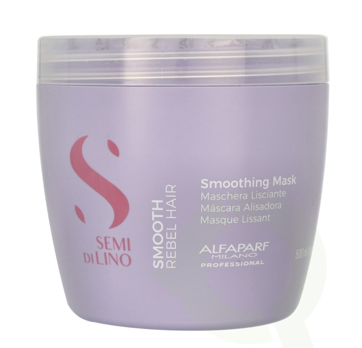 Alfaparf Semi Di Lino Smoothing Mask 500 ml in de groep BEAUTY & HEALTH / Huidsverzorging / Gezicht / Maskers bij TP E-commerce Nordic AB (C78904)