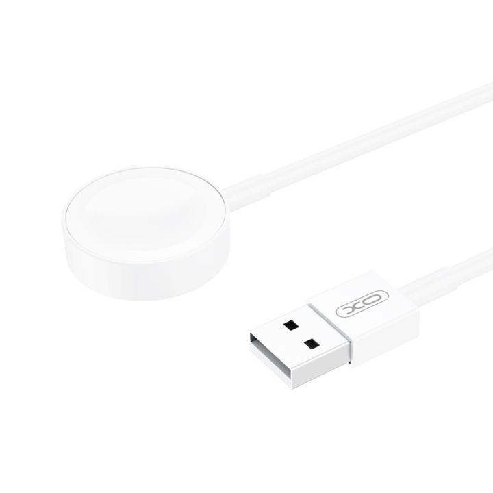 Xo draadloze inductieve oplader CX012 wit voor Apple Watch in de groep SMARTPHONE & TABLETS / Training, thuis & vrije tijd / Apple Watch & Accessoires / Accessoires bij TP E-commerce Nordic AB (C79205)