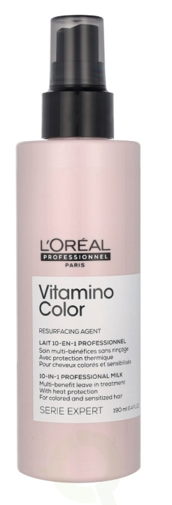 L\'Oreal Serie Expert Vitamino Color 10-In-1 Prof. Milk 190 ml For Colored And Sensitized Hair in de groep BEAUTY & HEALTH / Haar & Styling / Haarverzorging / Glans bij TP E-commerce Nordic AB (C79699)