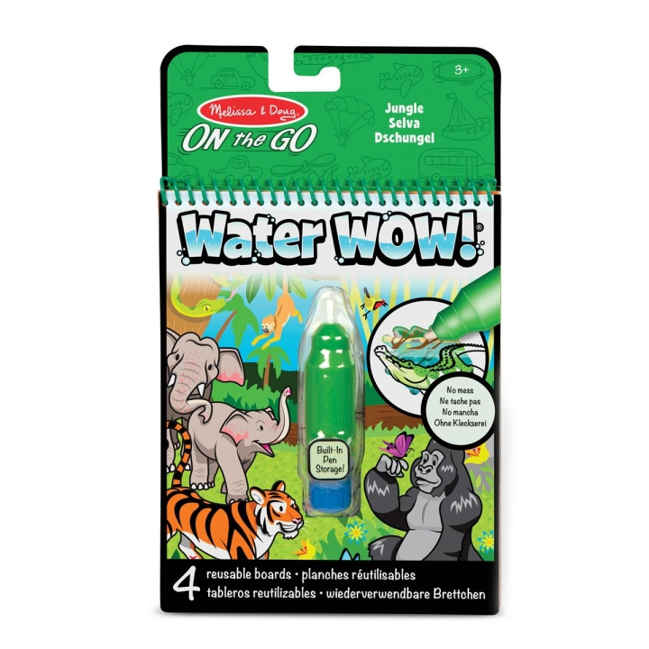 Melissa & Doug Water WOW! Jungle in de groep SPEELGOED, KINDER- & BABYPRODUCTEN / Speelgoed / Tekenen & Tellen bij TP E-commerce Nordic AB (C79767)