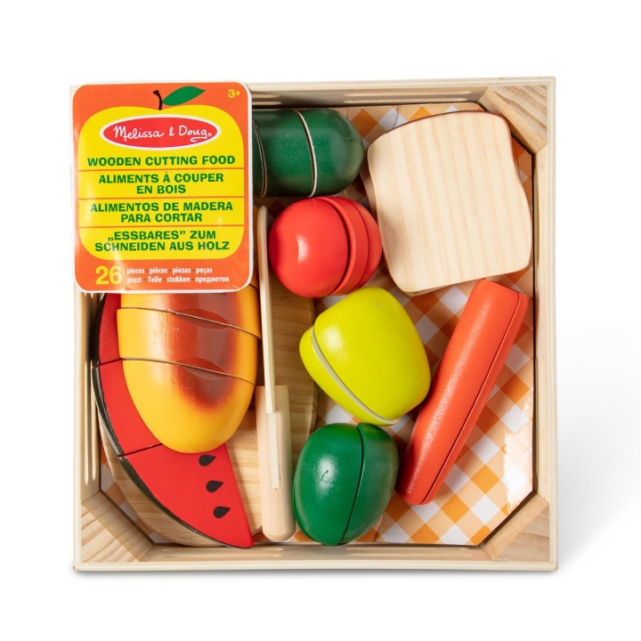 Melissa & Doug Houten snijvoedsel in de groep SPEELGOED, KINDER- & BABYPRODUCTEN / Speelgoed / Klein huis en rollenspel bij TP E-commerce Nordic AB (C79804)