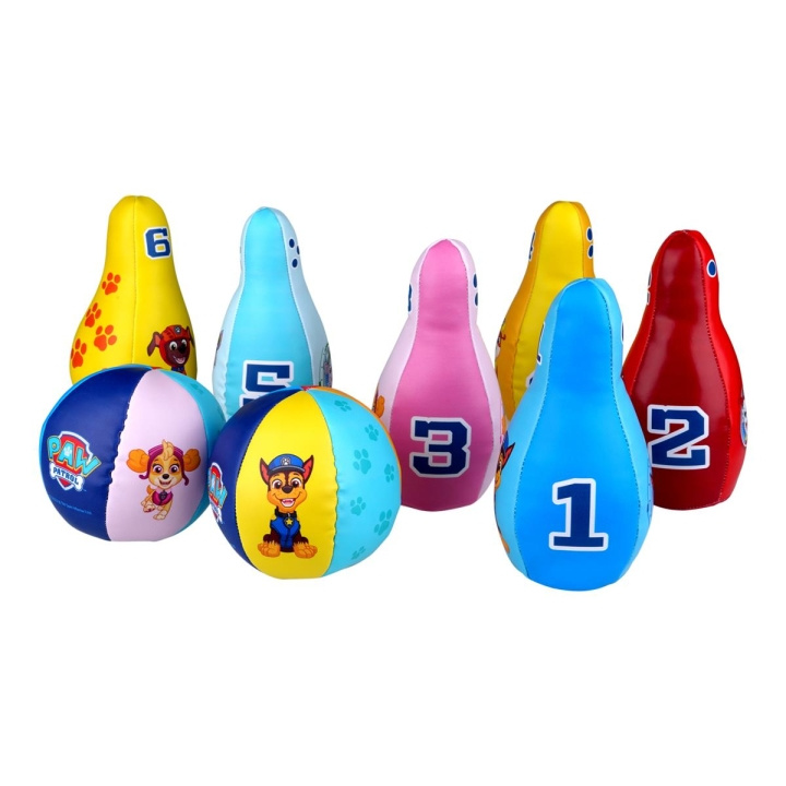 Barbo Toys Paw Patrol Zachte Bowling Set in de groep SPEELGOED, KINDER- & BABYPRODUCTEN / Spelletje / Kinderspellen bij TP E-commerce Nordic AB (C79820)