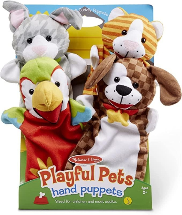 Melissa & Doug Handpoppen Speelse Huisdieren in de groep SPEELGOED, KINDER- & BABYPRODUCTEN / Babyspeelgoed / Knuffels bij TP E-commerce Nordic AB (C79829)