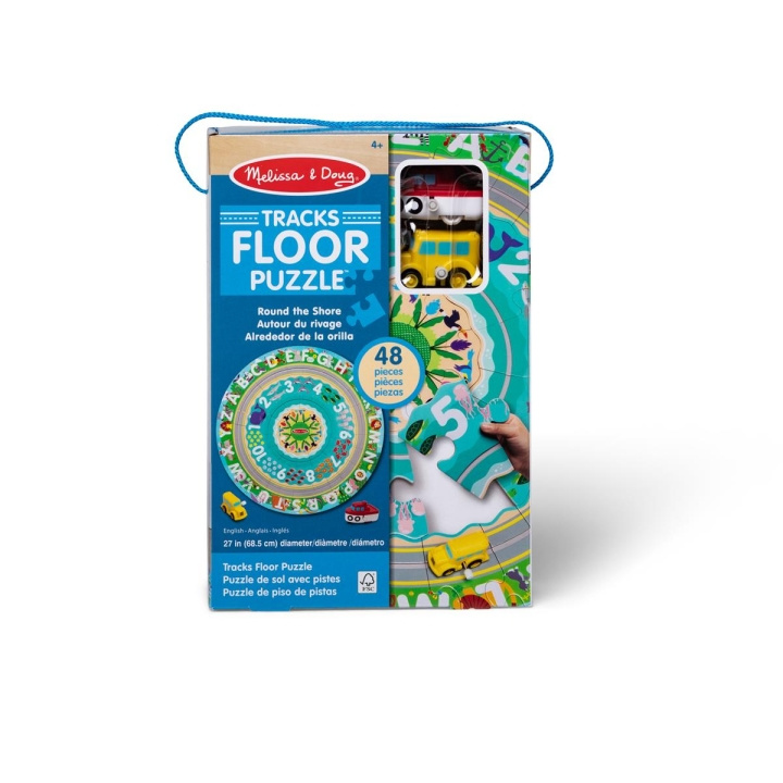 Melissa & Doug Vloer Puzzel & Speelset Rond de Kust in de groep SPEELGOED, KINDER- & BABYPRODUCTEN / Speelgoed / Kinderpuzzel bij TP E-commerce Nordic AB (C79855)