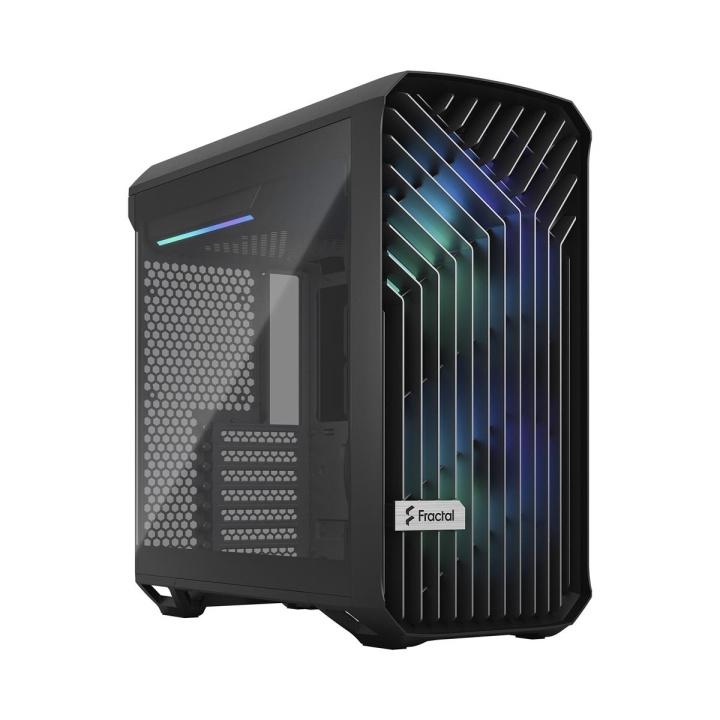 Fractal Design Torrent Compact RGB Zwart TG Lichtgetint in de groep COMPUTERS & RANDAPPARATUUR / Computeronderdelen / Chassis bij TP E-commerce Nordic AB (C79914)