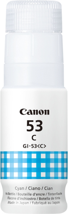Canon GI-53C - zwart flesje, cyanide in de groep COMPUTERS & RANDAPPARATUUR / Printers & Accessoires / Inkt & Toner / Inktpatronen / Canon bij TP E-commerce Nordic AB (C80334)