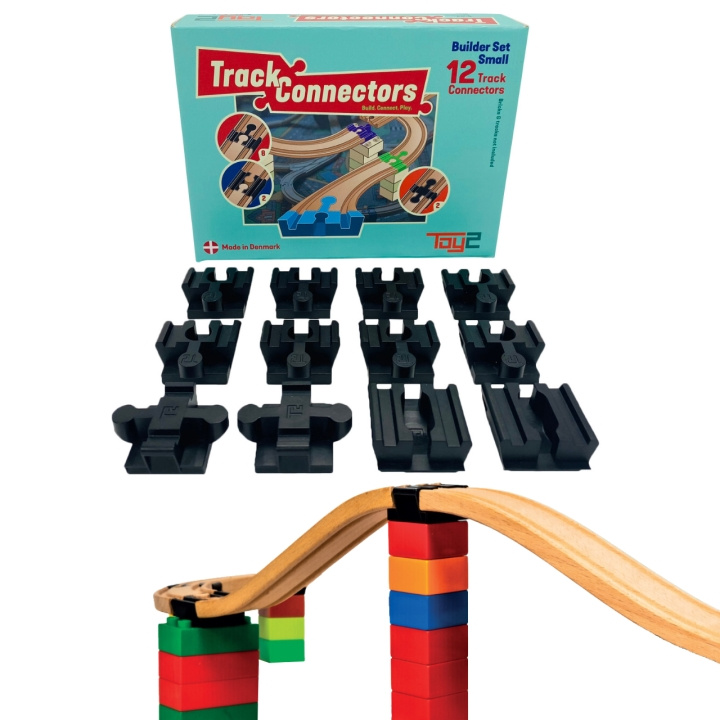 Track Connector Bouwset - Klein (21001) in de groep SPEELGOED, KINDER- & BABYPRODUCTEN / Speelgoed / Bouwspeelgoed / Bouwblokken bij TP E-commerce Nordic AB (C80951)