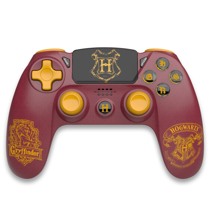 Trade Invaders Harry Potter - PS4 draadloze controller - Gryffindor in de groep HOME ELECTRONICS / Spelconsoles en accessoires / Sony PlayStation 4 / Accessoires bij TP E-commerce Nordic AB (C80973)