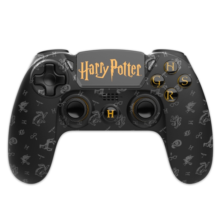 Trade Invaders Harry Potter - PS4 draadloze controller - Zwart in de groep HOME ELECTRONICS / Spelconsoles en accessoires / Sony PlayStation 4 / Accessoires bij TP E-commerce Nordic AB (C80974)
