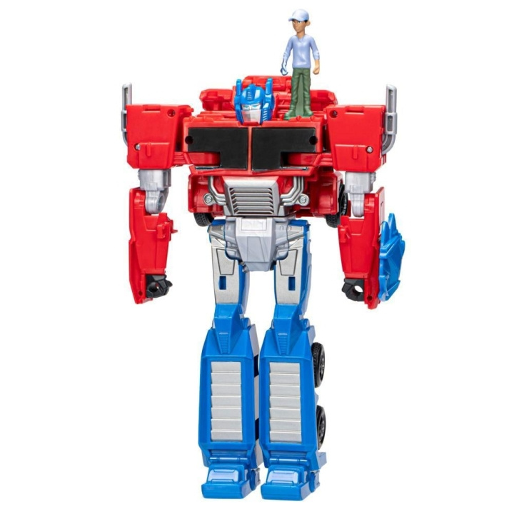 Transformers Earthspark Spinchanger Optimus (F7663) in de groep SPEELGOED, KINDER- & BABYPRODUCTEN / Speelgoed / Figuren, Miniaturen & accessoires bij TP E-commerce Nordic AB (C80979)