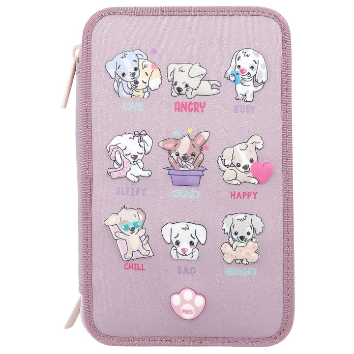 TOPModel Drievoudige Potloodetui LED Hond Stemmingsbarometer ( 0412843 ) in de groep SPEELGOED, KINDER- & BABYPRODUCTEN / Speelgoed / Etui bij TP E-commerce Nordic AB (C81261)