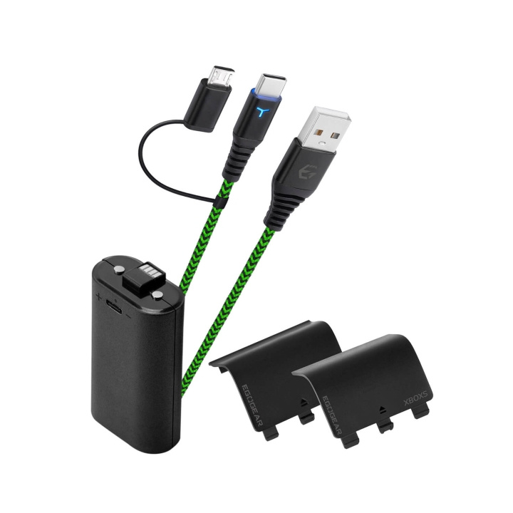 EgoGear Laddningssats SCH 10 för XBOX in de groep HOME ELECTRONICS / Spelconsoles en accessoires / Xbox Series X / Accessoires bij TP E-commerce Nordic AB (C81331)
