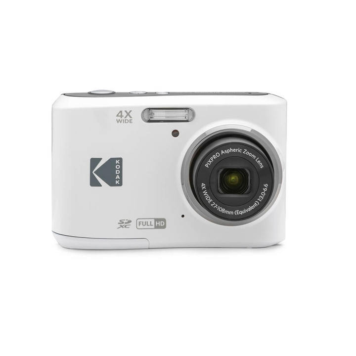 Kodak Digitalkamera Pixpro FZ45 CMOS 4x 16MP Vit in de groep HOME ELECTRONICS / Foto & Video / Camera\'s bij TP E-commerce Nordic AB (C81366)