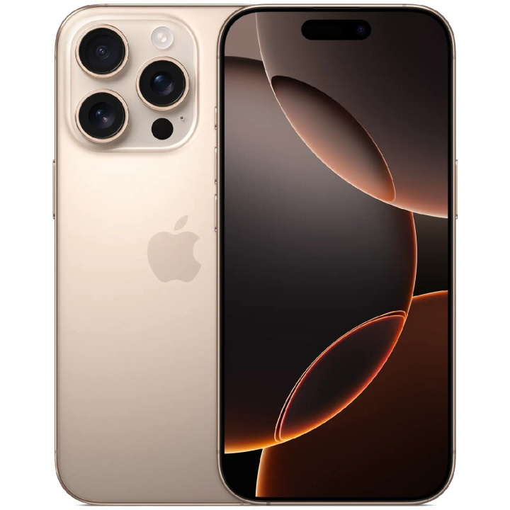 Apple iPhone 16 Pro 512GB Desert Titanium in de groep SMARTPHONE & TABLETS / Mobiele telefoons & smartphones bij TP E-commerce Nordic AB (C81507)