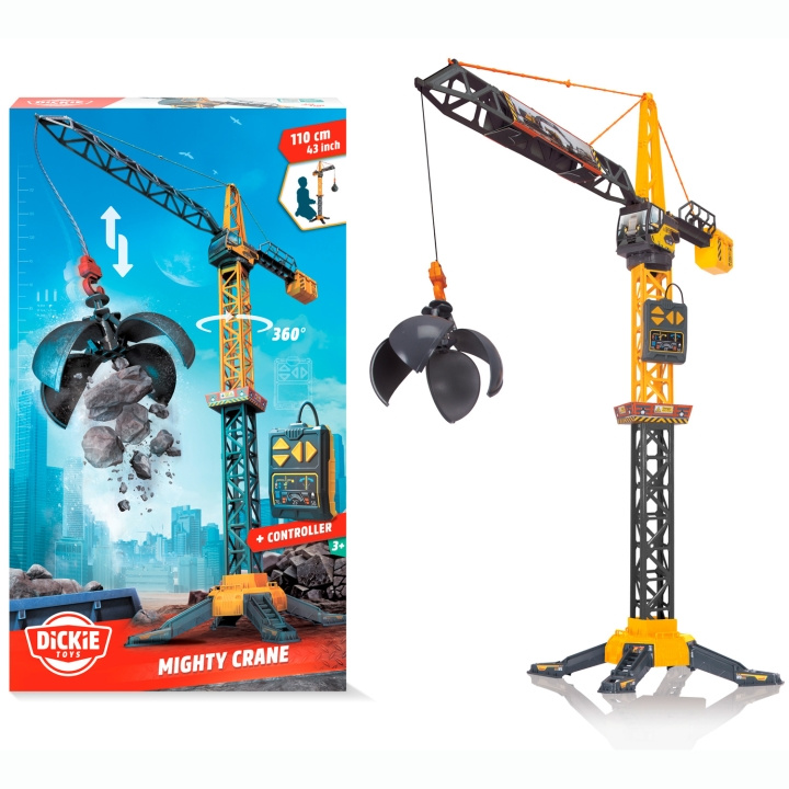 Dickie Radiostyrd Stor Kran, 110 cm in de groep SPEELGOED, KINDER- & BABYPRODUCTEN / Op afstand bestuurbaar / Overige RC bij TP E-commerce Nordic AB (C81524)