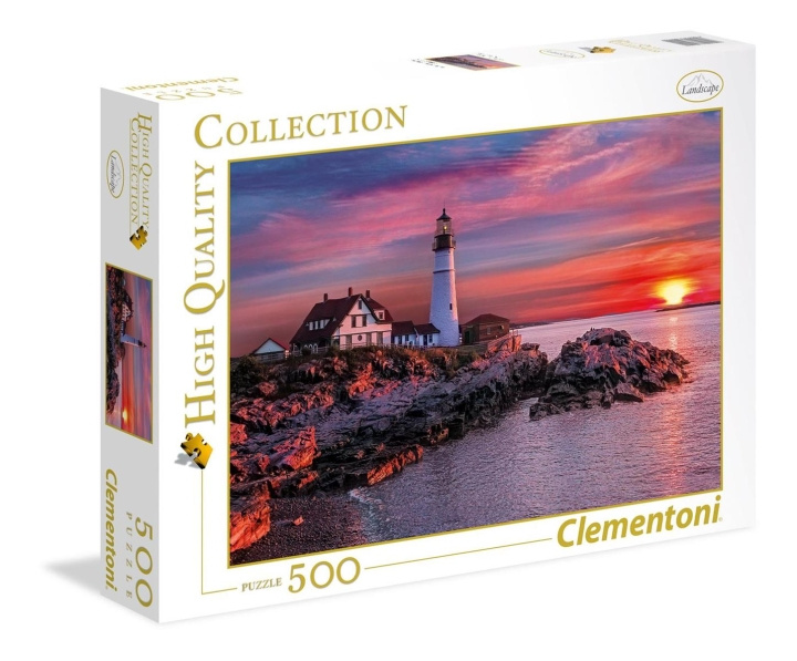 Clementoni 500 stuks High Quality Collection Portland Head Light in de groep SPEELGOED, KINDER- & BABYPRODUCTEN / Speelgoed / Kinderpuzzel bij TP E-commerce Nordic AB (C81716)