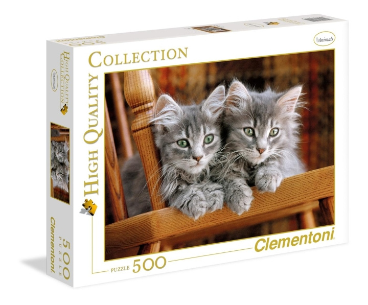 Clementoni 500 stuks High Quality Collection Kittens in de groep SPEELGOED, KINDER- & BABYPRODUCTEN / Speelgoed / Kinderpuzzel bij TP E-commerce Nordic AB (C81719)