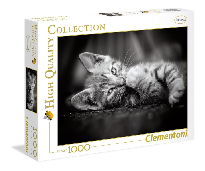 Clementoni 1000 stuks hoogwaardige collectie KITTY in de groep SPORT, VRIJE TIJD & HOBBY / Hobby / Puzzel bij TP E-commerce Nordic AB (C81722)
