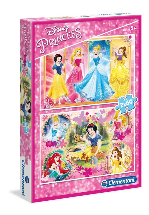 Clementoni 2x60 puzzels Kids Special Collection Prinses in de groep SPEELGOED, KINDER- & BABYPRODUCTEN / Speelgoed / Kinderpuzzel bij TP E-commerce Nordic AB (C81732)