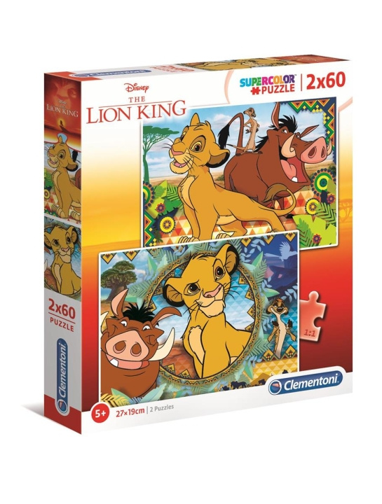 Clementoni 2x60 puzzels Kids Special Collection Lion King in de groep SPEELGOED, KINDER- & BABYPRODUCTEN / Speelgoed / Kinderpuzzel bij TP E-commerce Nordic AB (C81746)