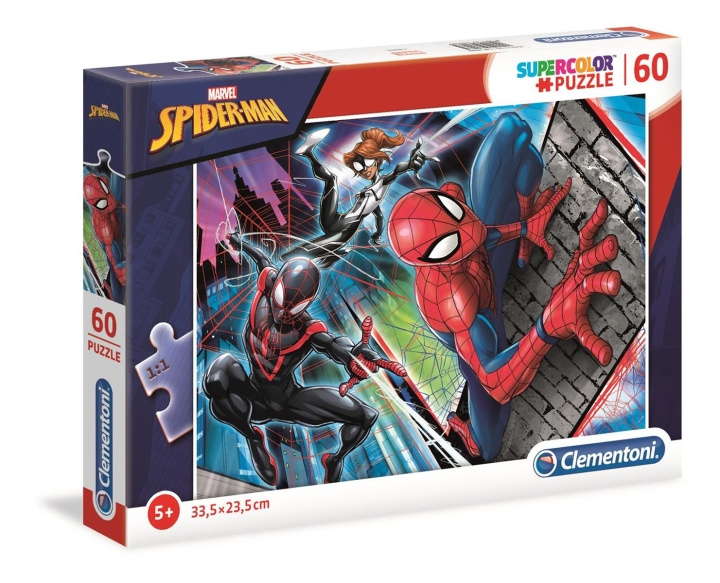 Clementoni 60 puzzels kinderen Spider-Man in de groep SPEELGOED, KINDER- & BABYPRODUCTEN / Speelgoed / Kinderpuzzel bij TP E-commerce Nordic AB (C81789)